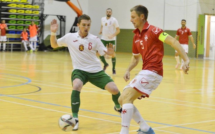Националите по футзал паднаха от Малта