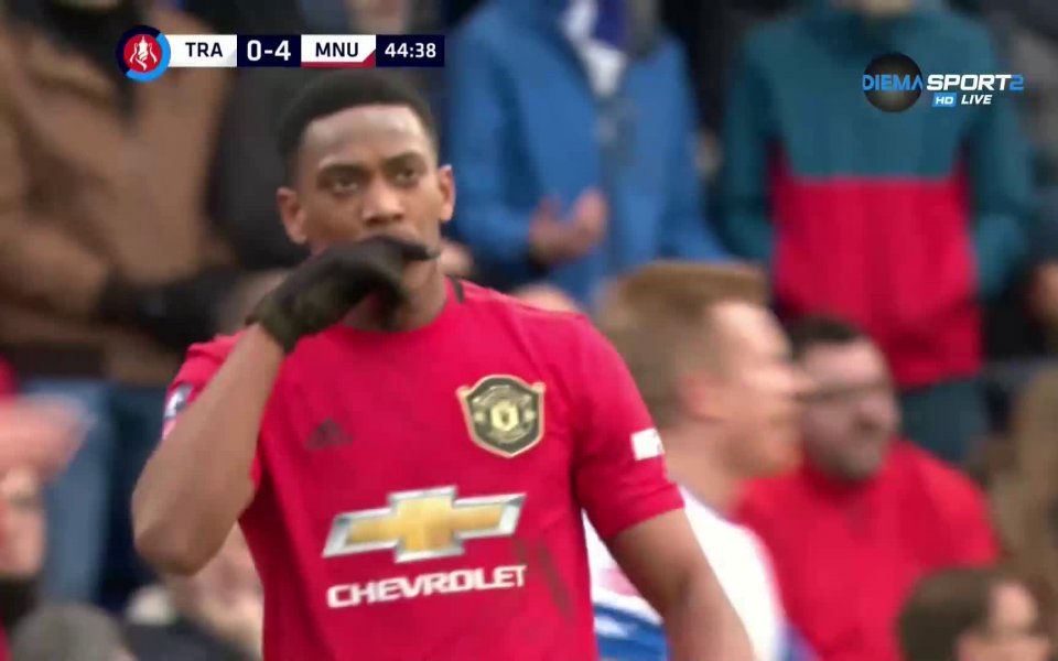 Транмиър Роувърс – Манчестър Юнайтед 0:6 /репортаж/