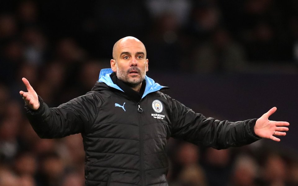 Хосеп Гуардиола се забави близо час за дежурната си пресконференция