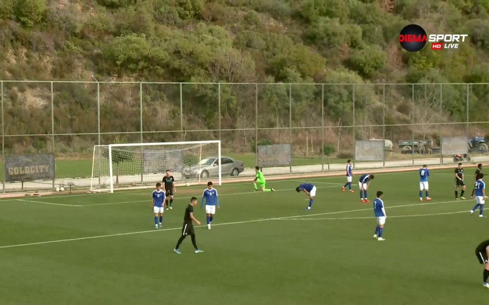 16-годишният Марин Петков също се разписа за Левски срещу Узбекистан