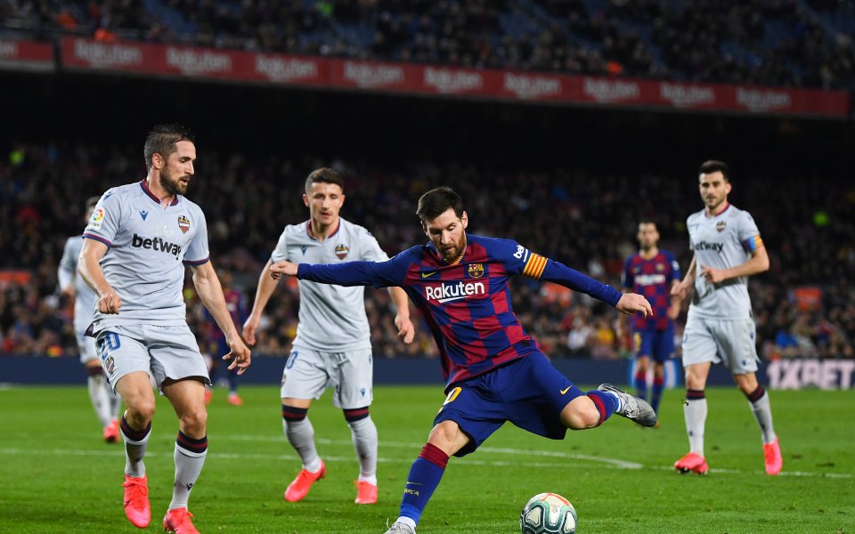 Капитанът на Барселона – Лионел Меси е играл в последните