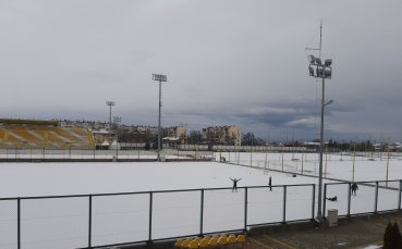 Падналият сняг в Пловдив промени тренировъчната програма на Ботев Щабът