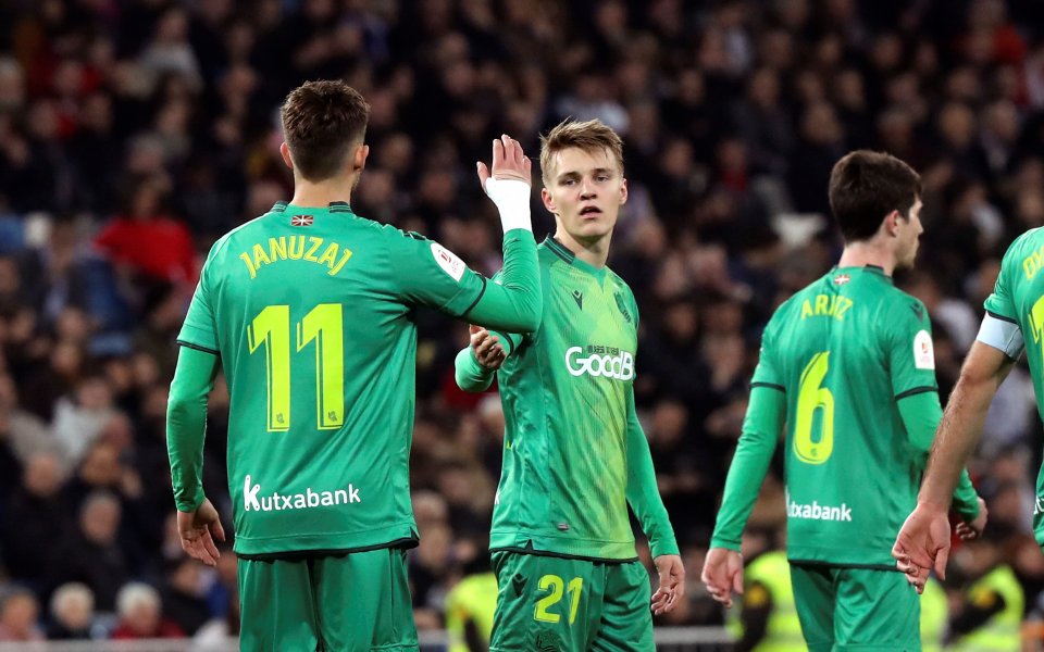 Реал Мадрид и Реал Сосиедад играят един друг в 1/4-финален