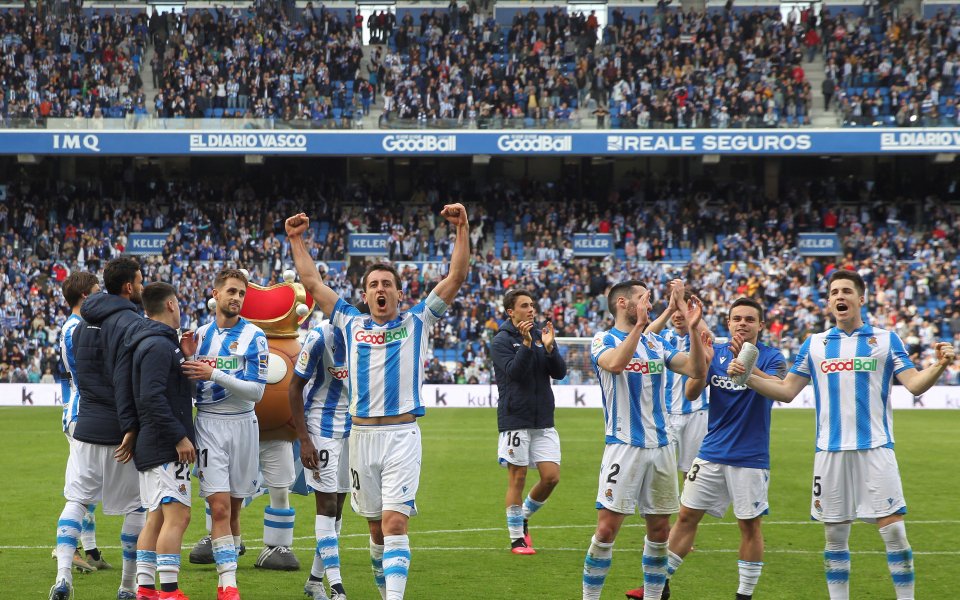 Реал Сосиедад спечели баското дерби срещу Атлетик Билбао с 2:1