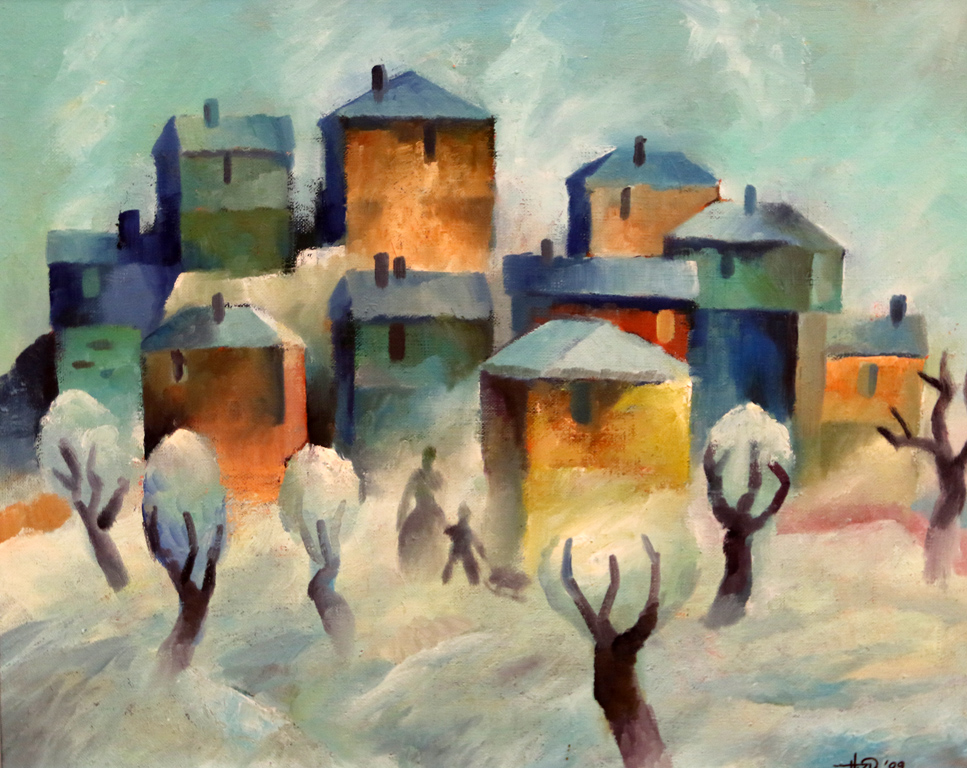 Николай Пенков, "Зимен пейзаж"