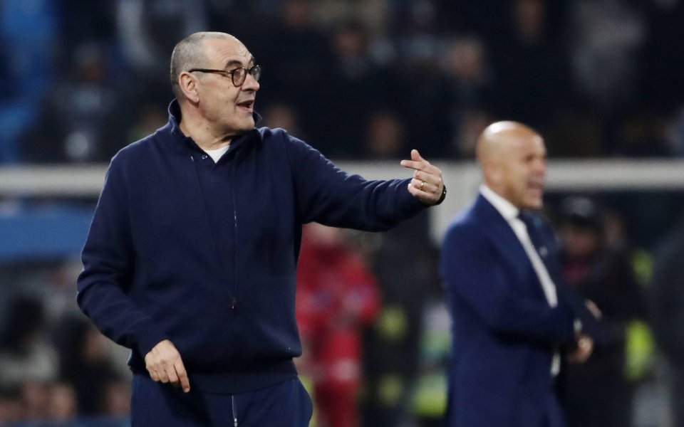 Маурицио Сари загрява двигателите с оглед на голямото предизвикателство, което