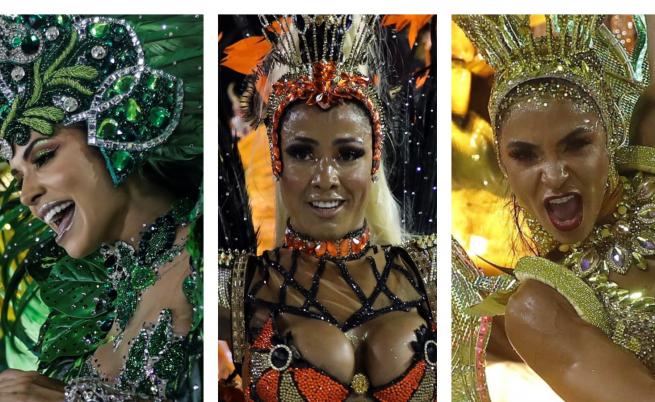 Горещи жени и блясък на карнавала в Рио де Жанейро