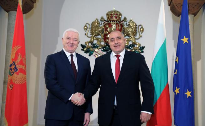 Бойко Борисов проведе среща с премиера на Черна гора Душко Маркович.