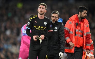 Защитникът на Манчестър Сити Аймерик Лапорт е изправен пред 3 седмично отсъствие