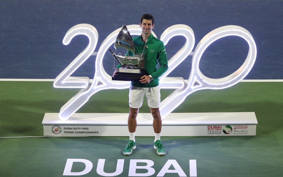 Новак Джокович триумфира в турнира по тенис от сериите АТП