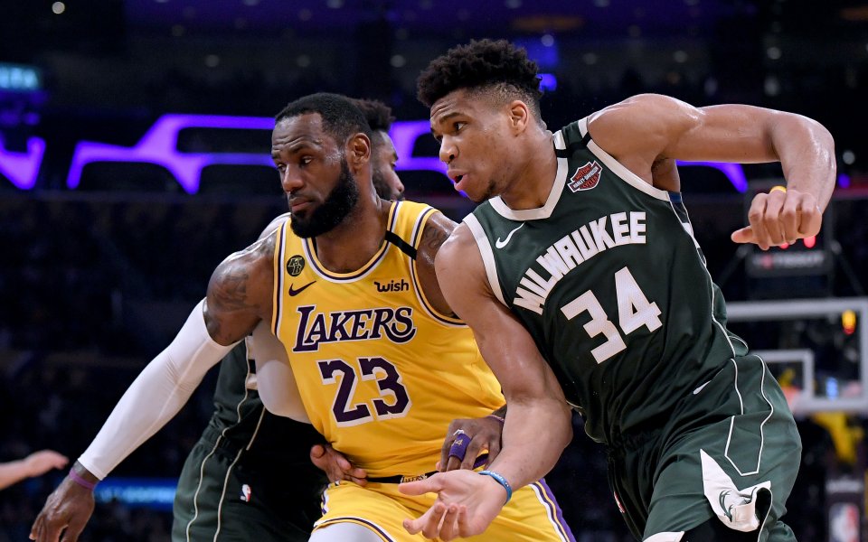 Лос Анджелис Лейкърс победи Милуоки със 113:103 в дербито на