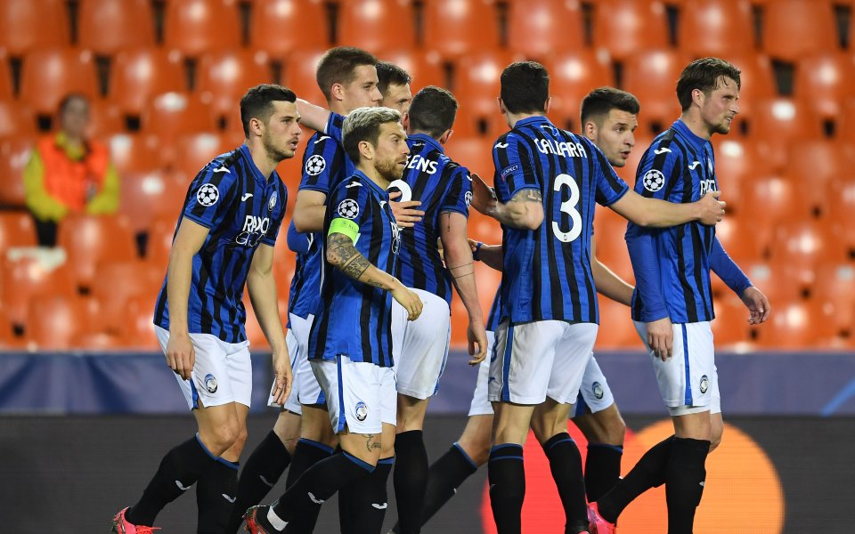 Отборът на Аталанта е от Бергамо, центърът на пандемията коронавирус