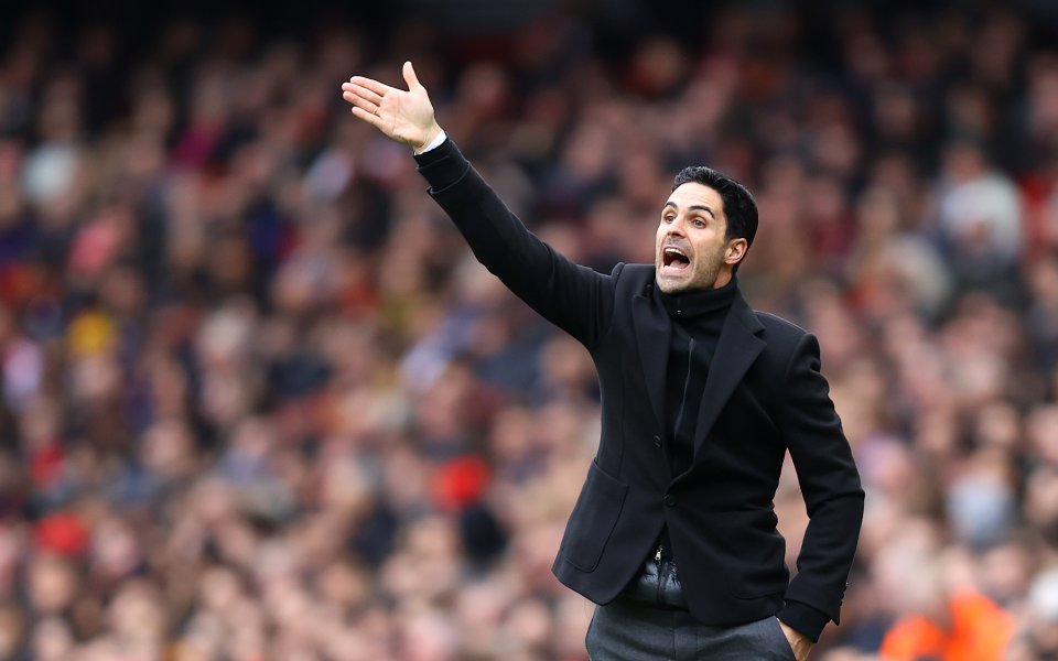 Мениджърът на Арсенал Мике Артета не крие, че все още