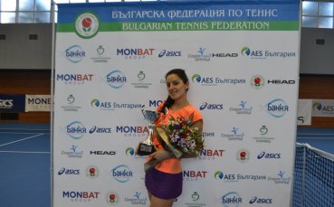 Хюлия Велиева спечели титлата на сингъл на Държавното лично първенство
