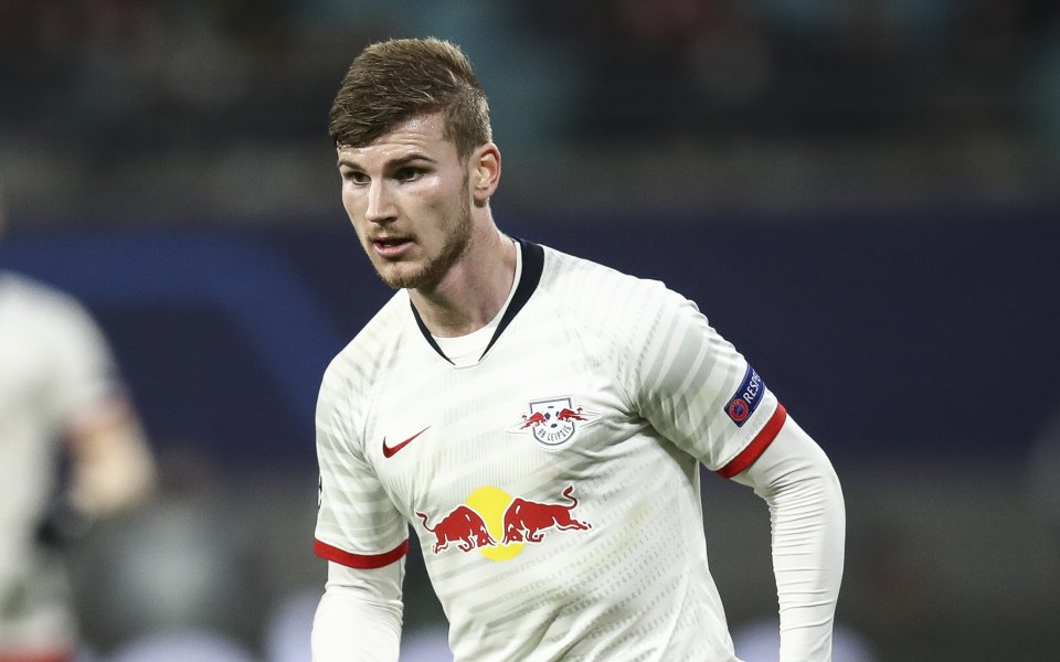 Германският нападател на РБ Лайпциг Тимо Вернер продължава да изчаква