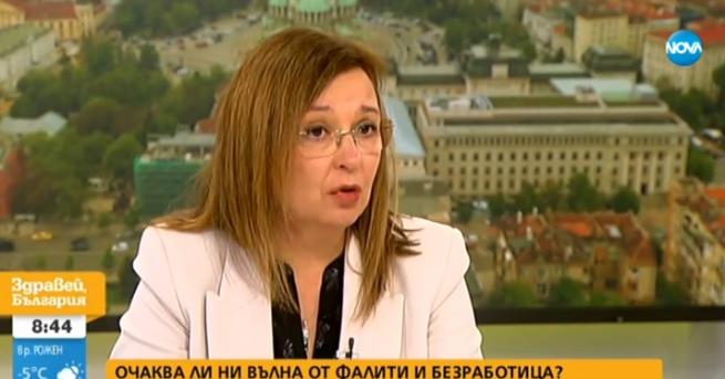 България Зорница Русинова Темпът на нарастване на безработицата е 0 3