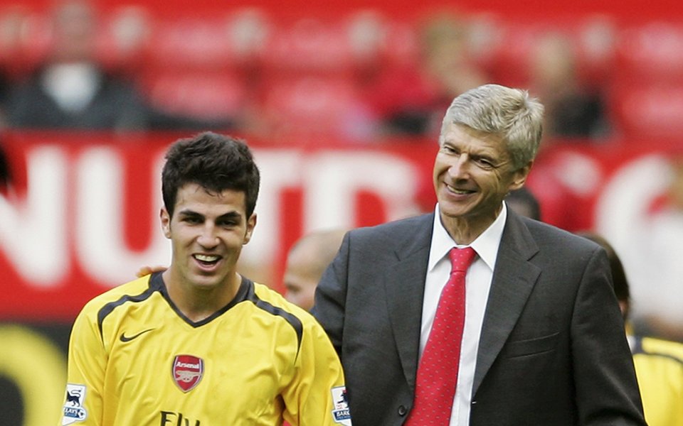 Футболистът на Монако, Сеск Фабрегас, призна, че Арсен Венгер е