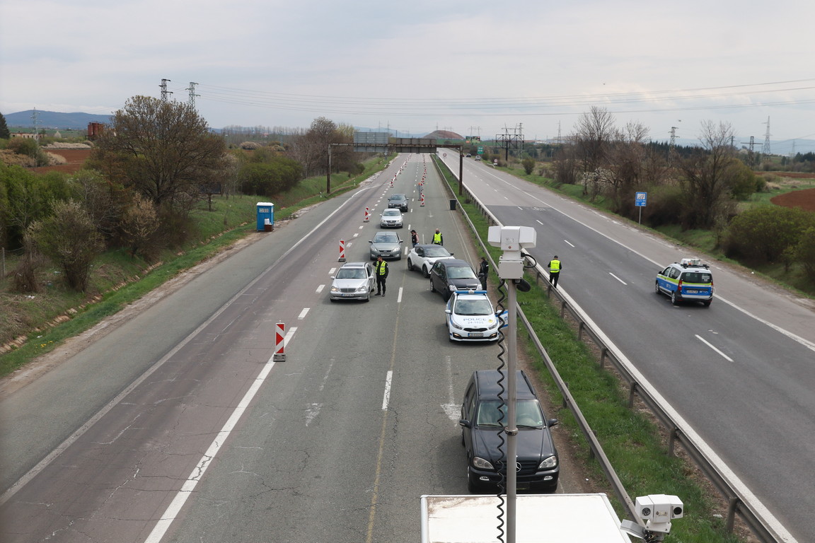 <p>Автомагистрала &quot;Хемус&quot; в посока София</p>