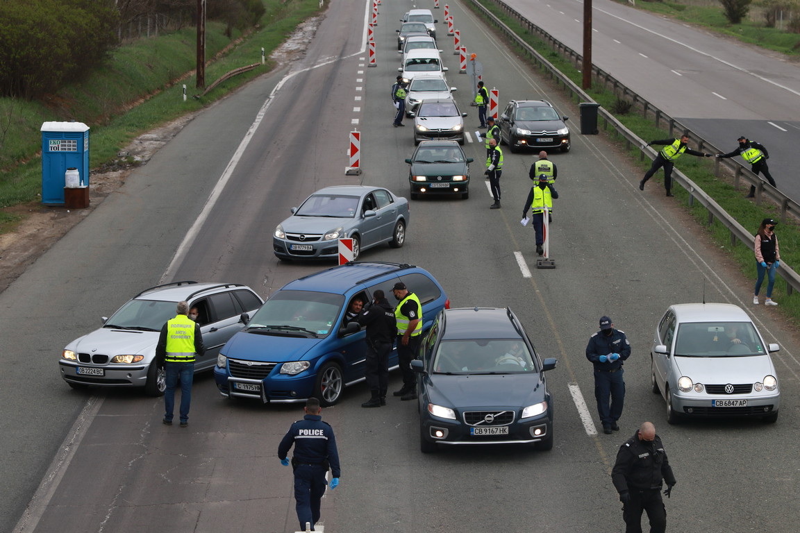 <p>Автомагистрала &quot;Хемус&quot; в посока София</p>