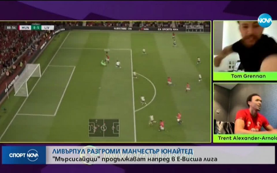 Ливърпул разгроми Манчестър Юнайтед с 5:1 в голямото съперничество на