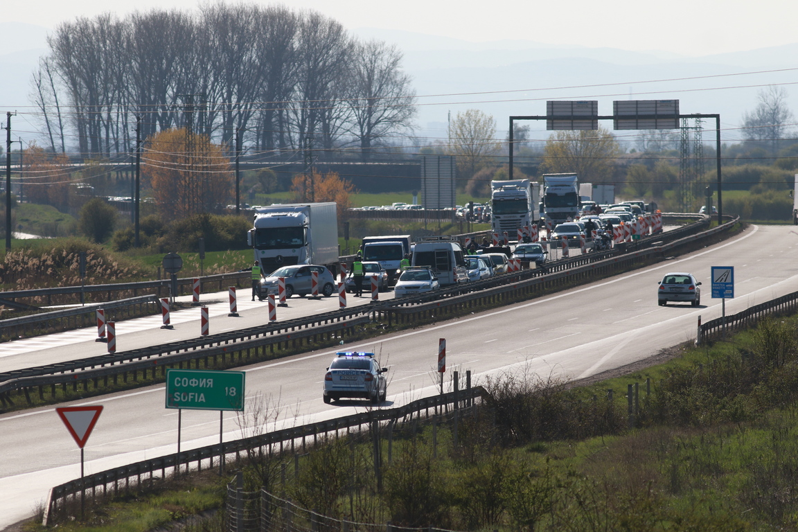 <p>Автомагистрала Хемус, КПП</p>