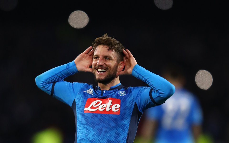 Името на белгйския национал Дрис Мертенс е все по-често в