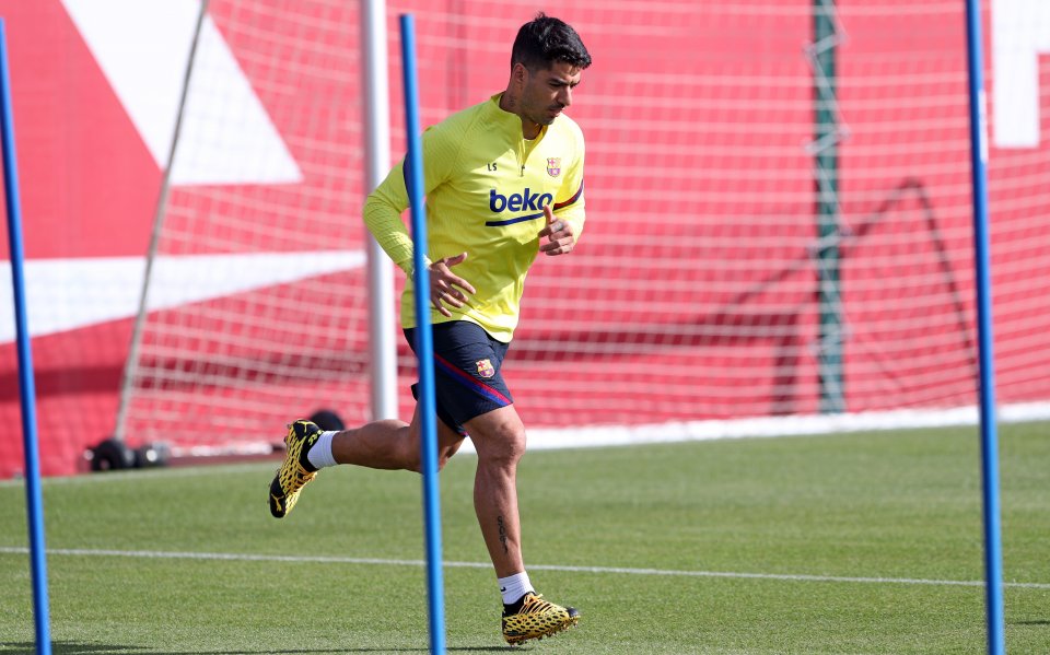 Тренировка на Барселона1