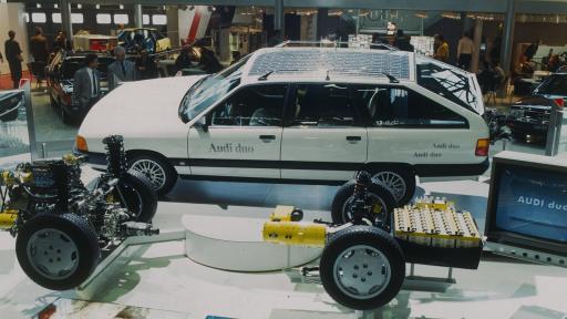  <p>Студени досиета: първият хибрид на Audi</p> 