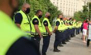  По-малко служители на реда на митингите в София поради случаи на Ковид-19 