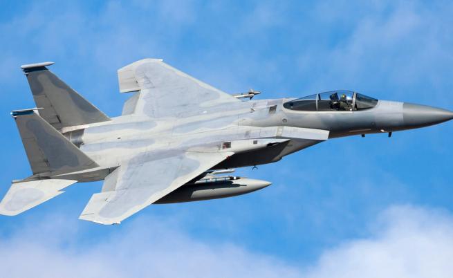 Американски F-15 се разби в Северно море
