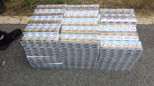  Иззеха 20 хиляди къса контрабандни цигари 