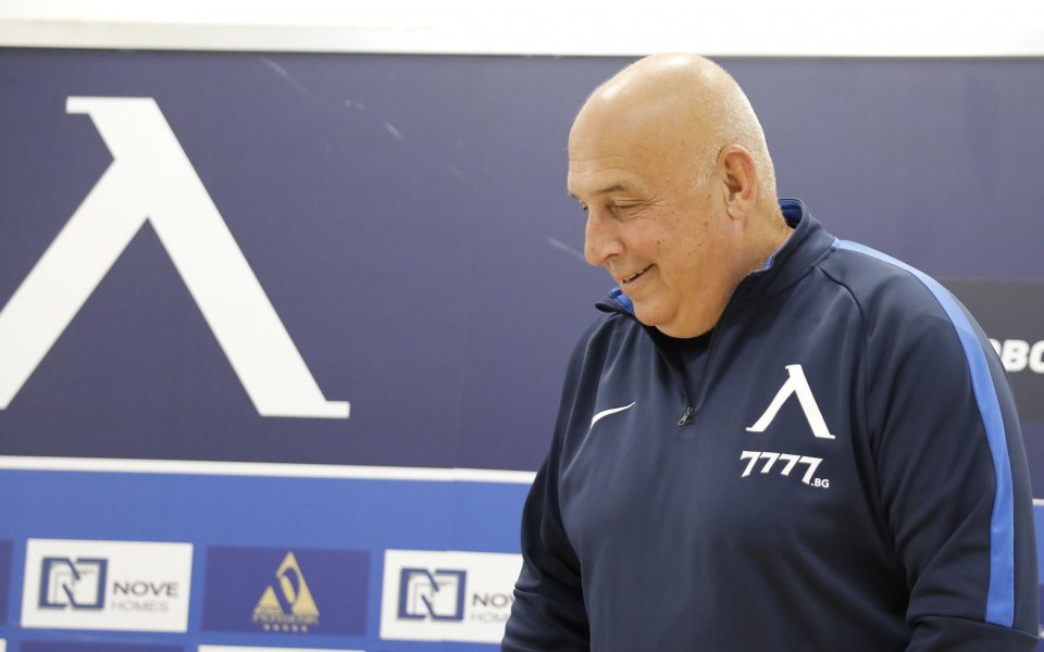 Пресконференция на Георги Тодоров преди двубоя с ЦСКА