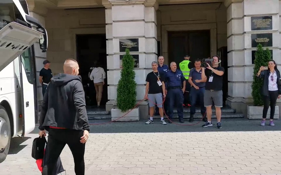 Символичният домакин &ndash; ЦСКА, пристигна на Националния стадион &bdquo;Васил Левски&rdquo;