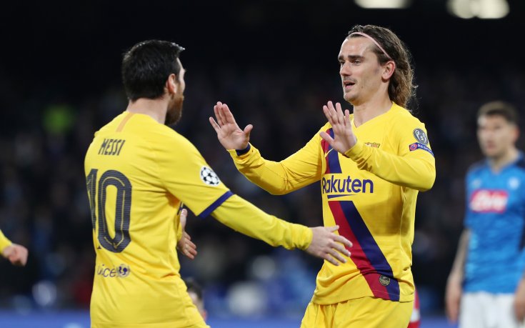 Скандал между Меси и Гризман изостри напрежението в Барса