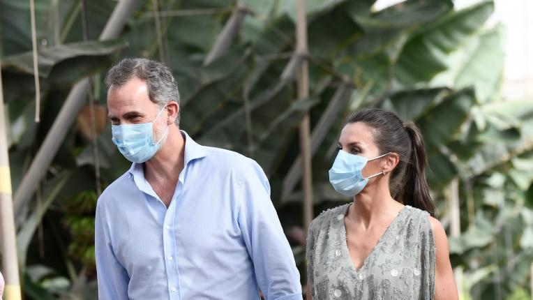 Испанската кралска двойка по време на пандемия