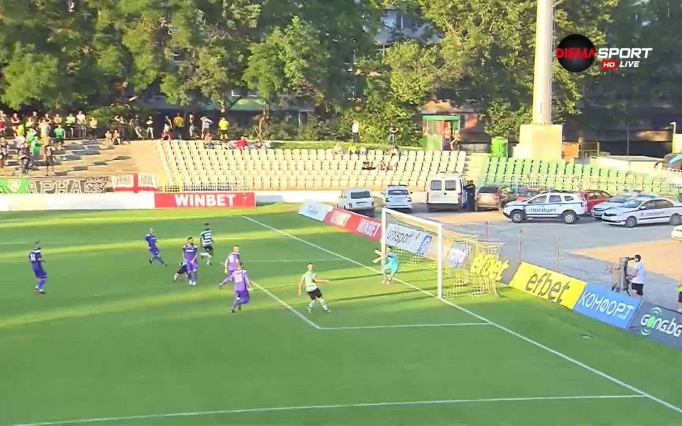 Черно море възстанови равенството срещу Етър, след като в 62-ата