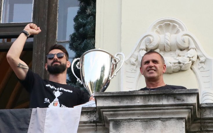 Локо Пловдив вдигна Купата на България в Община Пловдив