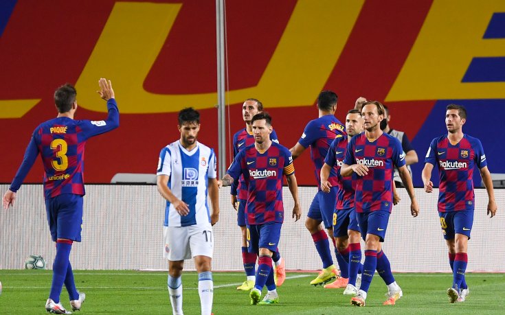 Барселона запази пак разликата с Реал след минимален успех над Еспаньол