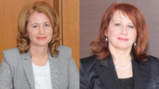  Проф. Стоянова и проф. Рачева 