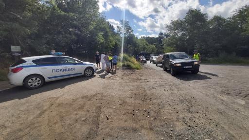  <p>Напрежение и конфликти с полицията в парк Росенец</p> 