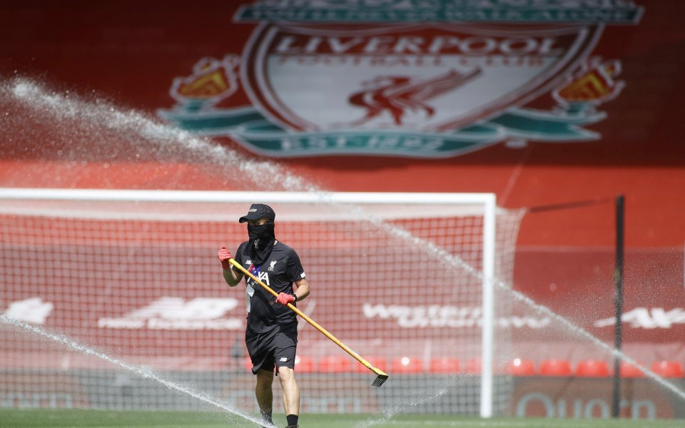 Ливърпул - Бърнли 1:1 / Висша лига, 35-и кръг, 11.07.2020 г.