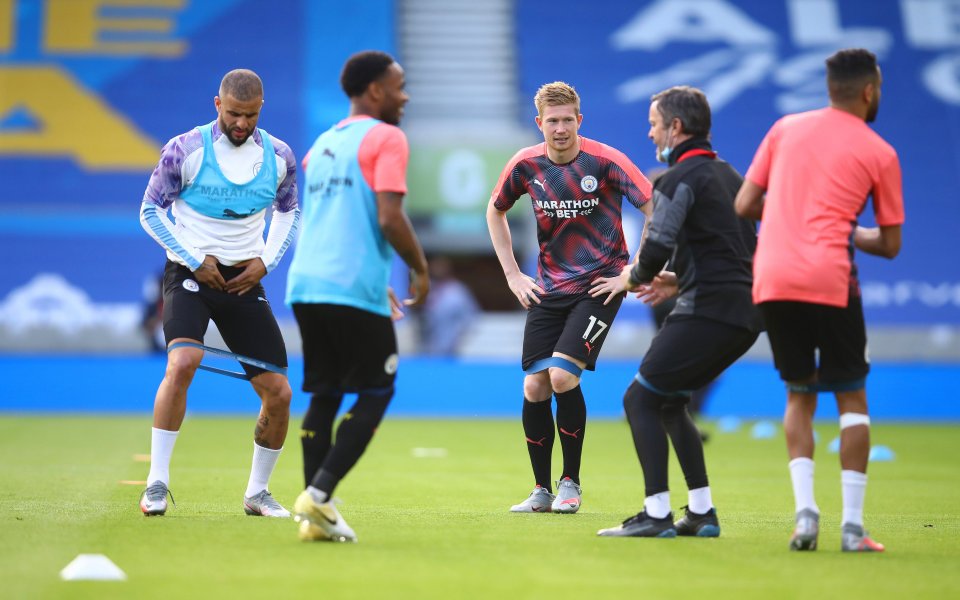 Брайтън - Манчестър Сити 0:5 / Висша лига, 35-и кръг, 11.07.2020 г.