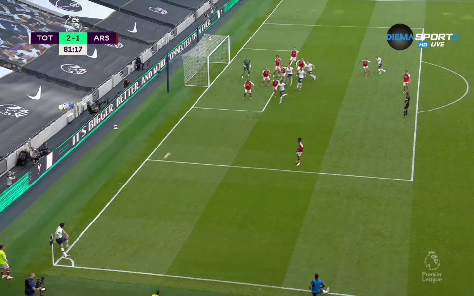 Тотнъм е напред след нов гаф в защитата на Арсенал