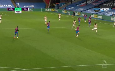 В 78 ата минута Рашфорд демонстрира страхотен поглед върху играта намирайки