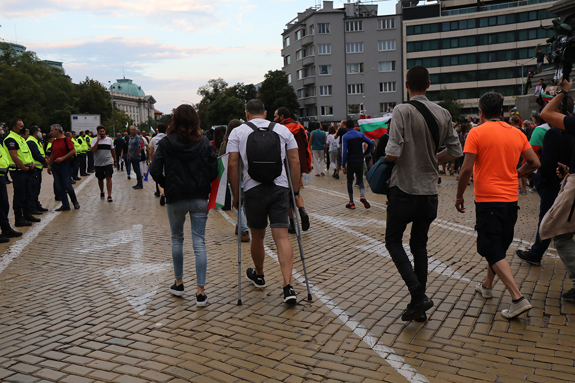 <p>Деветия антиправителствен протест</p>