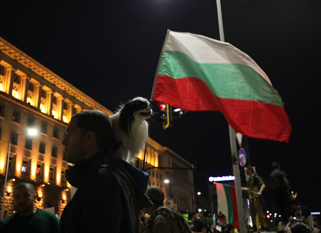 <p>Деветия антиправителствен протест</p>