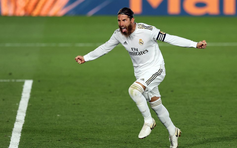 Капитанът на Реал Мадрид Серхио Рамос е много активен в