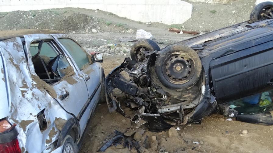  Жена е със строшен таз откакто румънци катастрофираха на Автомагистрала „ Струма “ 