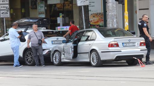  Верижна злополука с трамвай в София 