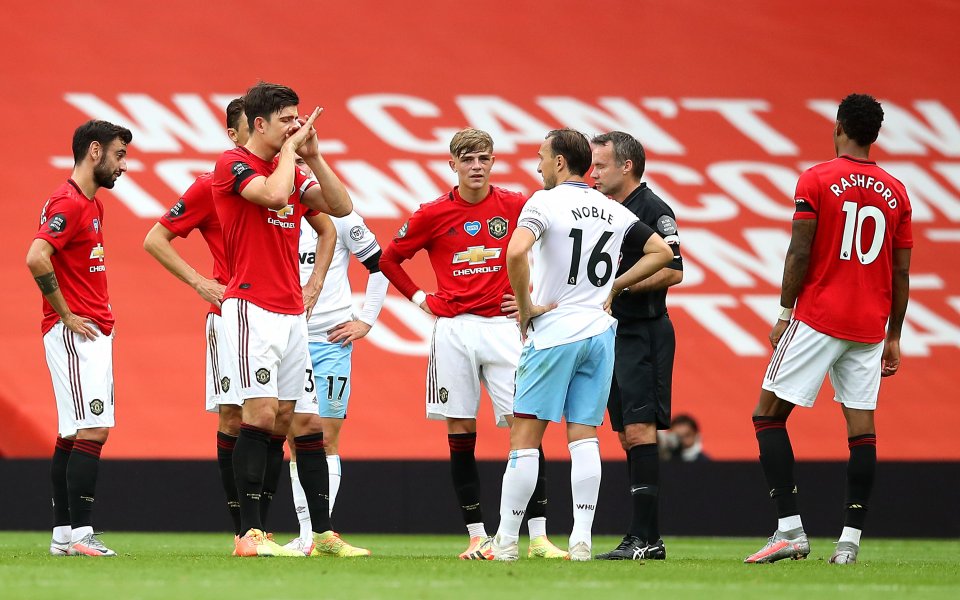 Отборите на Манчестър Юнайтед и Уест Хем не се победиха